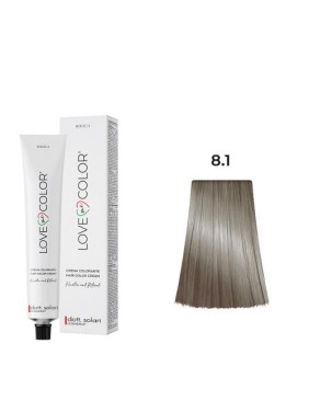 dott.Solari Love Me Color Βαφή μαλλιών 8.1 Ξανθό Ανοιχτό Σαντρέ - 100ml