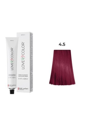 dott.Solari Love Me Color Βαφή μαλλιών 4.5 Καστανό Μαόνι - 100ml 