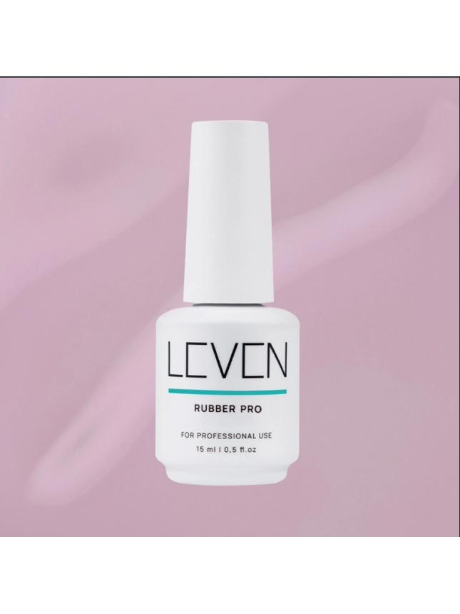 Leven | Rubber Pro Base Baby Pink 15ml