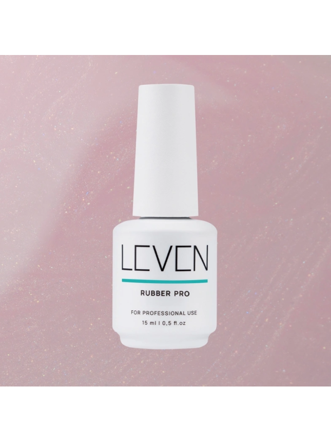 Leven | Rubber Pro Base Sugar Pink 15ml