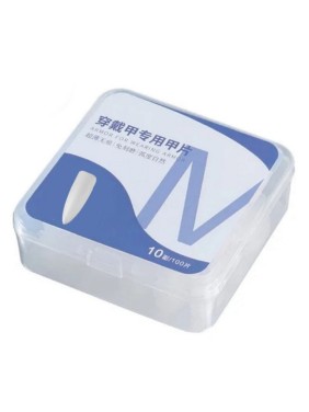 100 Matte Soft Gel Nail Tips M Stiletto 10 Sizes 100 Matte Soft Gel Nail Tips M Stiletto 10 Sizes