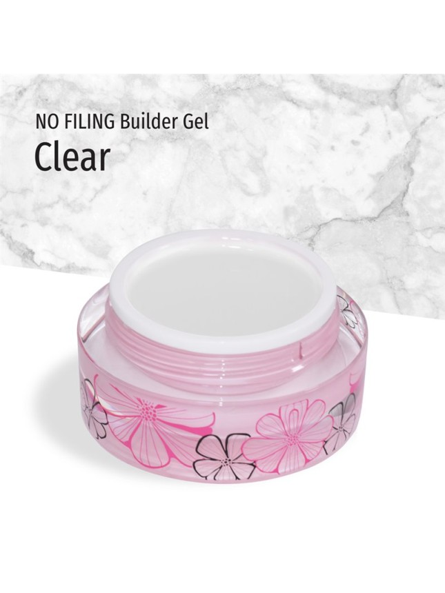 Gellie No Filing Builder Gel - Clear