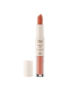 MUA LIPSTICK & GLOSS DUO NUDE EDITION CARAMEL