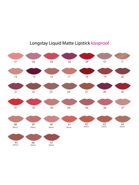 Longstay Liquid Matte Lipstick kissproof GR 32