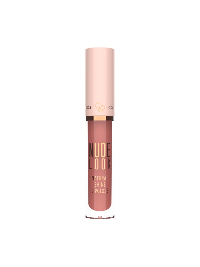 Golden Rose Nude Look Natural Shine Lipgloss 04 Peachy Nude