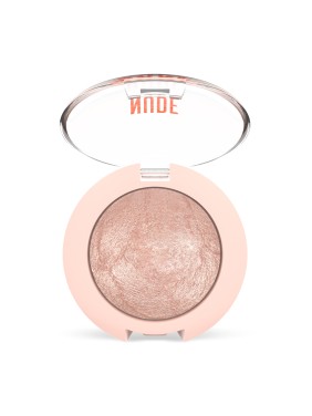 Golden Rose Nude Look Matte & Pearl Baked Eyeshadow Pearl - 01 Ivory