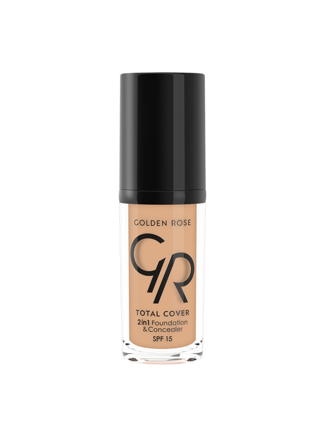 Golden Rose TOTAL COVER 2in1 Foundation & Concealer 04 - Beige