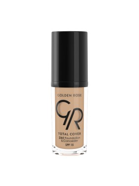 Golden Rose TOTAL COVER 2in1 Foundation & Concealer 06 - Taupe