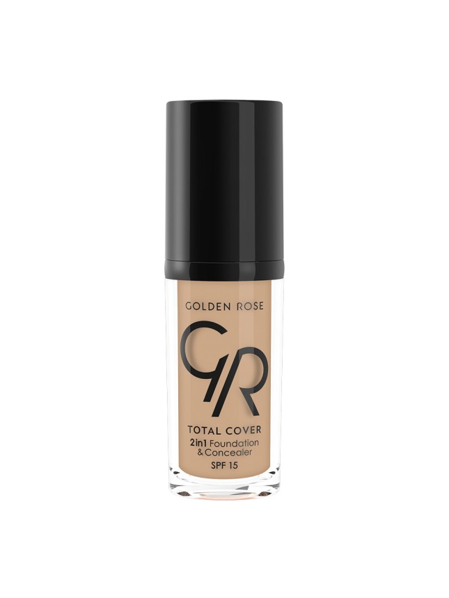 Golden Rose TOTAL COVER 2in1 Foundation & Concealer 06 - Taupe