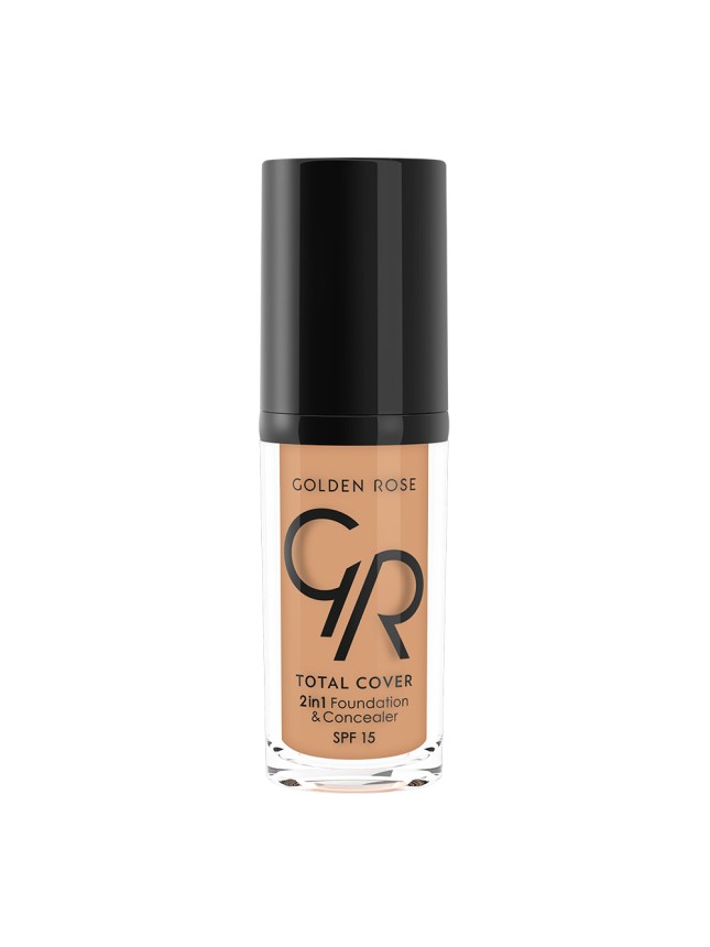 Golden Rose TOTAL COVER 2in1 Foundation & Concealer 10 - Warm Beige