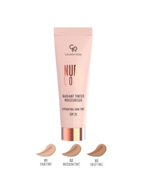 Golden Rose Nude Look Radiant Tinted Moisturiser - 02 Medium Tint