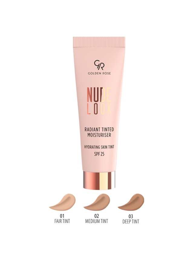 Golden Rose Nude Look Radiant Tinted Moisturiser - 01 Fair Tint