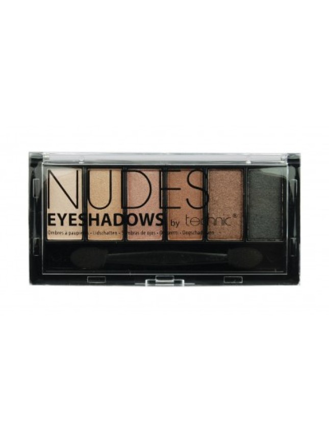 TECHNIC EYESHADOW 6’S-NUDES