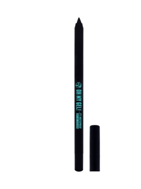 W7 Cosmetics Oh My Gel Soft Gel Eyeliner Blackest Black