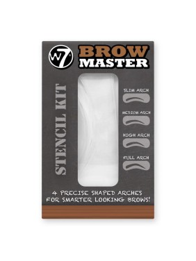 W7 BROW MASTER STENCIL KIT