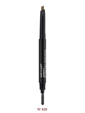 Wet n Wild Ultimate Brow Retractable Pencil - Ash Brown Nr. 626A