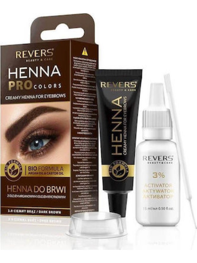 Revers Henna Pro Colors Dark Brown