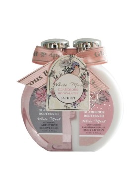 IDC Glamorous Body & Bath Σετ Δώρου White Musk