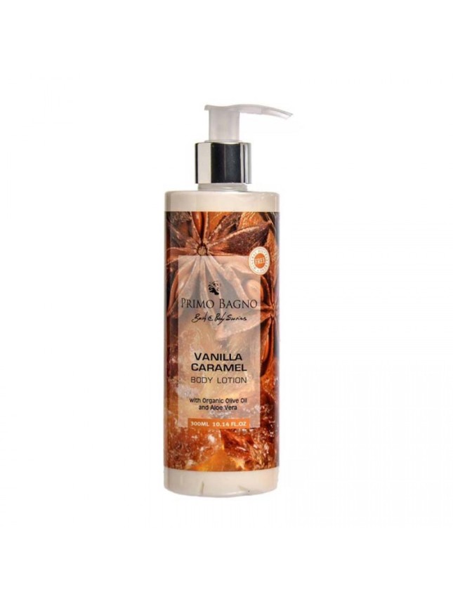 PrimoBgno ΛΟΣΙΟΝ ΣΩΜΑΤΟΣ VANILLA CARAMEL 300ML