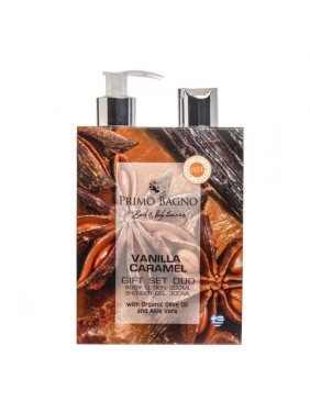 VANILLA CARAMEL ΛΟΣΙΟΝ ΣΩΜΑΤΟΣ 300ML & ΑΦΡΟΛΟΥΤΡΟ 300ML