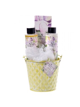 Wild Jasmine Αφρόλουτρο 100ml, Λοσιόν Σώματος 100ml, Άλατα Μπάνιου 100gr & Σφουγγάρι