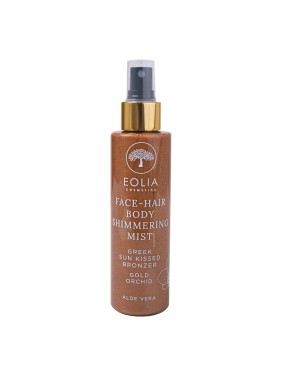 Eolia Face – Hair & Body Mist Shimmer Greek Sunkissed Bronzer Gold Orchid, 150ml