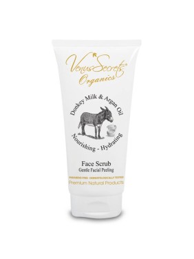 Face Scrub Tube Γάλα γαϊδούρας με έλαιο Argan