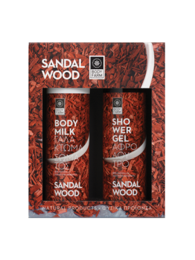 GIFT SET ΣΑΝΔΑΛΟΞΥΛΟ (ΑΦΡΟΛΟΥΤΡΟ ΓΑΛΑΚΤΩΜΑ)