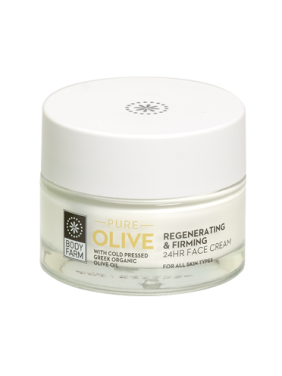 24ΩΡΗ ΚΡΕΜΑ ΠΡΟΣΩΠΟΥ PURE OLIVE ΑΝΑΠΛΑΣΤΙΚH & ΣΥΣΦΙΚΤΙΚΗ