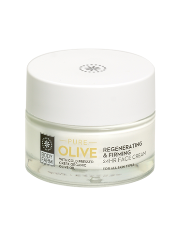 24ΩΡΗ ΚΡΕΜΑ ΠΡΟΣΩΠΟΥ PURE OLIVE ΑΝΑΠΛΑΣΤΙΚH & ΣΥΣΦΙΚΤΙΚΗ