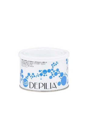 Depilia Depilatory Wax Azulene Λιποδιαλυτό Κερί Αποτρίχωσης, 400ml