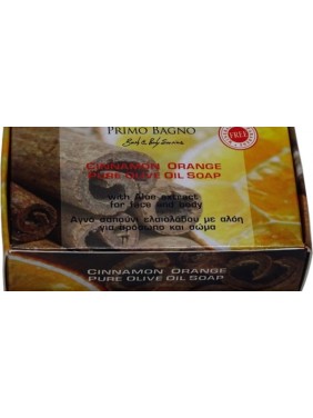 Primo Bagno Cinnamon Orange Pure Olive Oil Soap 100gr