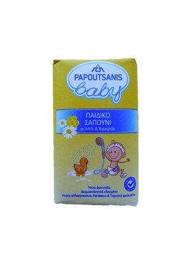 Papoutsanis Baby Soap Chamomile and Honey 100gr