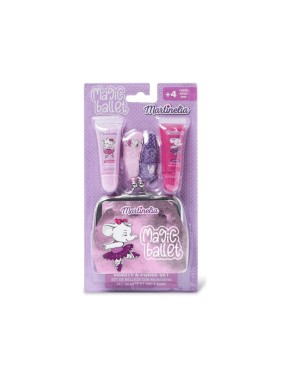Martinelia Magic Ballet Beauty & Purse Set, Παιδικό Σετ με 2 x Lipgloss 4ml, 2 Κοκαλάκια Μαλλιών & Πορτοφόλι Martinelia Magic Ballet Beauty & Purse Set, Παιδικό Σετ με 2 x Lipgloss 4ml, 2 Κοκαλάκια Μαλλιών & Πορτοφόλι