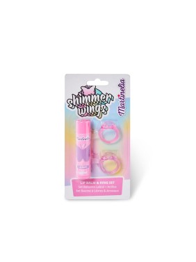 Martinelia Shimmer Wings Lip Balm & Ring Set 