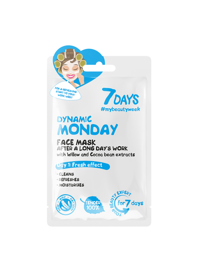 7DAYS Dynamic Monday Sheet Mask 28g