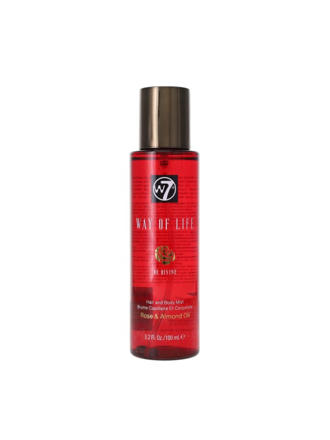 W7 Hair & Body Mist Rose & Almond Oil