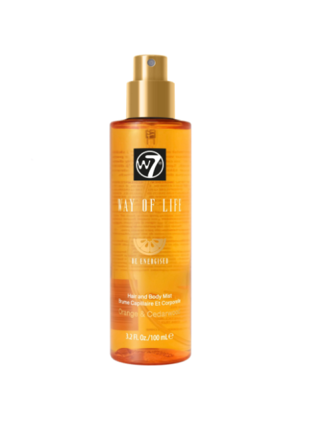 W7 Hair & Body Mist Orange & Cedarwood