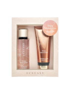 Ecstasy Σετ Δώρου - Sexy Vanilla Body Cream 236ml + Body Mist 250ml