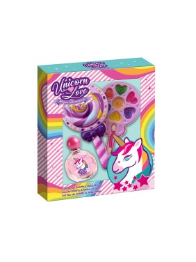 Martinelia Unicorn Love EDT & Make Up Lollipop Gift Set
