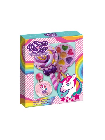 Unicorn Love EDT & Make Up Lollipop Gift Set