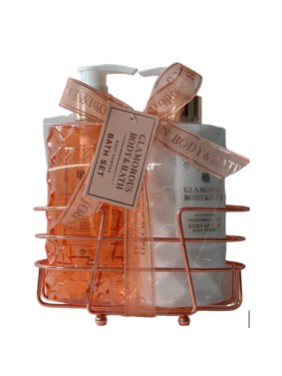 Glamorous Boby & Bath Body Powder Metal Box