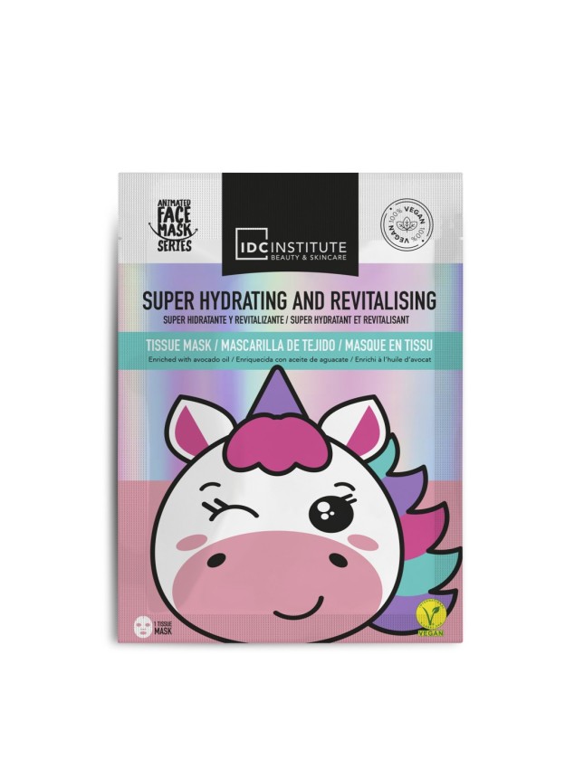 IDC Animals Unicorn Super Hydrating & Revitalising Face Mask