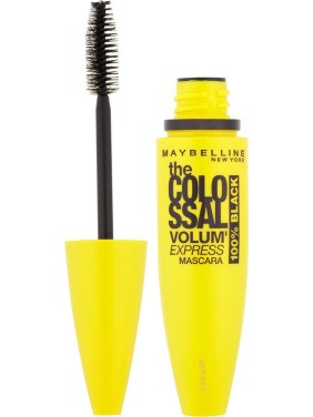 MAYBELLINE The Colossal 100% Black Μάσκαρα για Κολοσσιαίο Όγκο