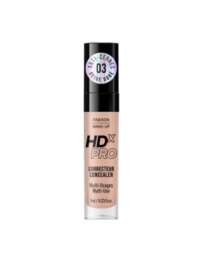 Fashion Make Up HDX Pro Concealer Corrector 03 beige dore 7ML Fashion Make Up HDX Pro Concealer Corrector 03 beige dore 7ML