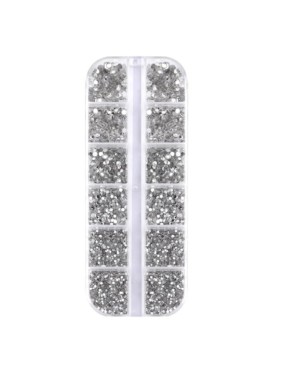 Διακοσμητικά Πολυμεγέθη 3D Rhinestones Νυχιών