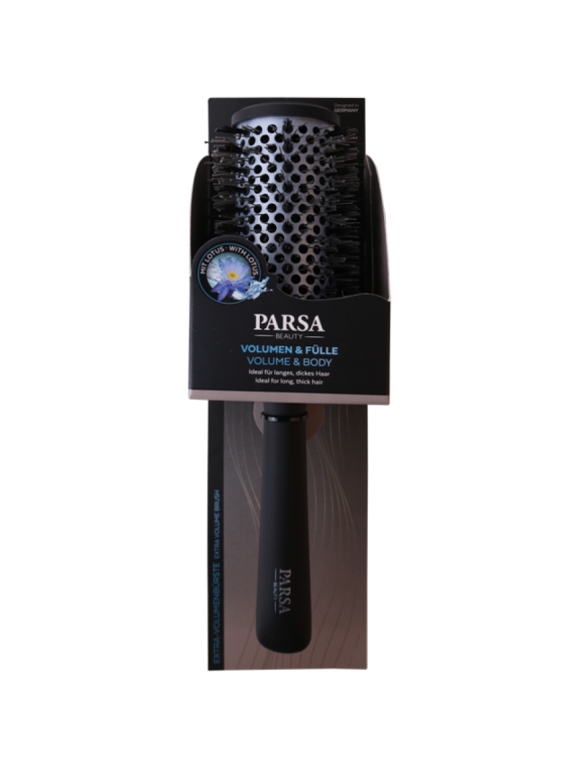 Parsa Βούρτσα Μαλλιών  BLUE LOTUS  & zink  Στρογγυλή Όγκου Μεγάλη 44ΜΜ