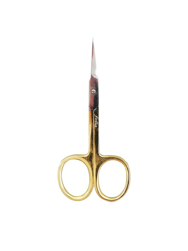 Folia Cosmetics Nail Scissor Gold Ψαλιδάκι Νυχιών (P-1336)