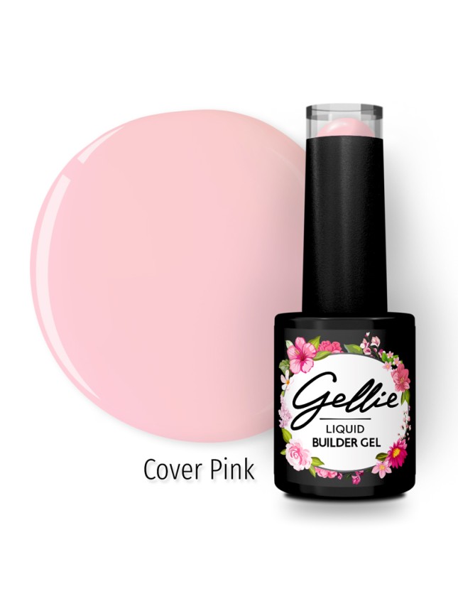 Gellie Liquid Builder Gel - Cover Pink