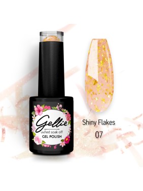 Ημιμόνιμο Βερνίκι Gellie Shiny Flakes 7